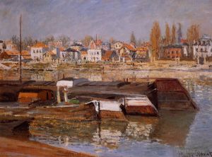 Artist Claude Monet's Work - The Seine at Asnieres