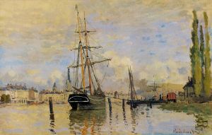 Artist Claude Monet's Work - The Seine at Rouen