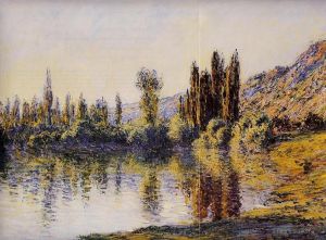 Artist Claude Monet's Work - The Seine at Vetheuil