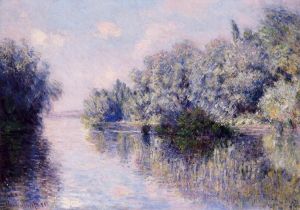 Artist Claude Monet's Work - The Seine near Giverny