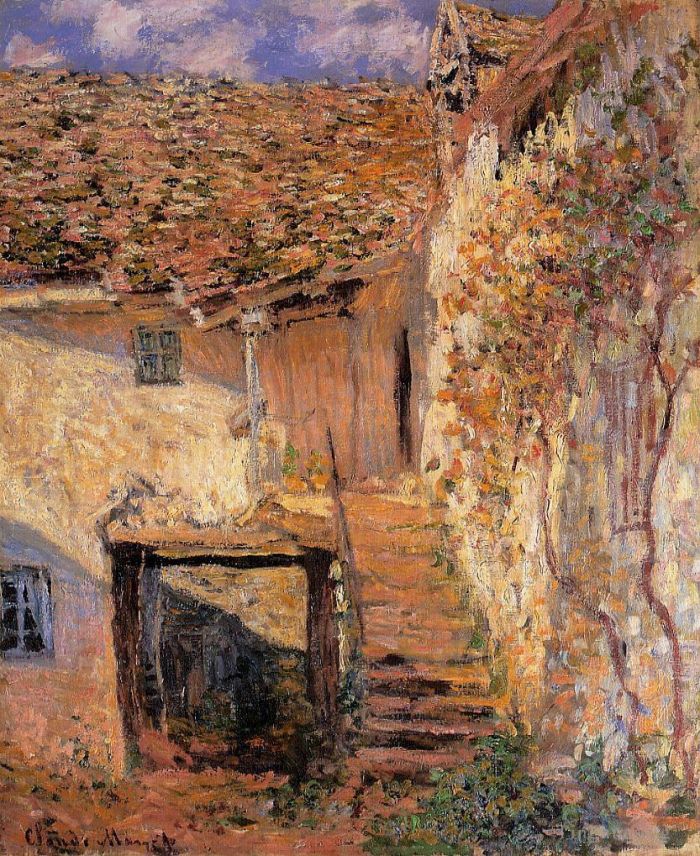 Claude Monet Oil Painting - The Steps
