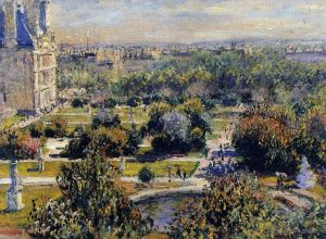Artist Claude Monet's Work - The Tulleries