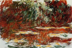 Artist Claude Monet's Work - The Water Lily Pond 1919