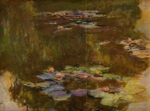 Artist Claude Monet's Work - The Water Lily Pond right side