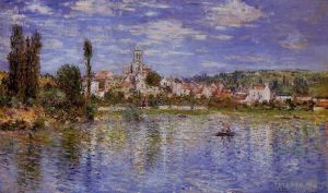 Artist Claude Monet's Work - Vetheuil in Summer