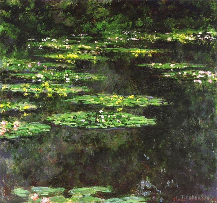 Claude Monet Oil Painting - Water Lilies 1904