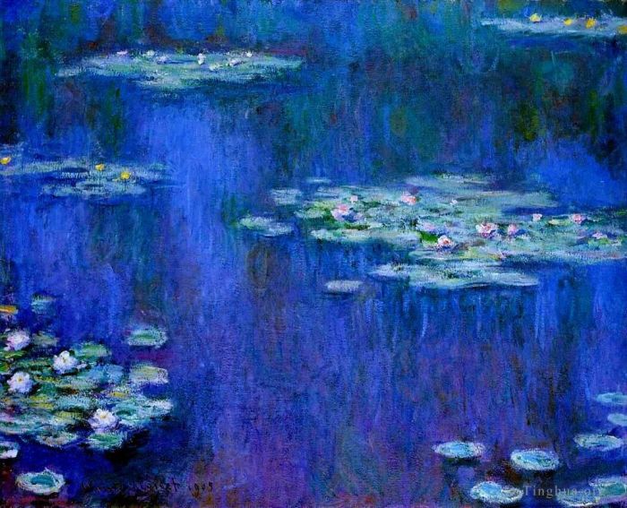 Claude Monet Oil Painting - Water Lilies 1905