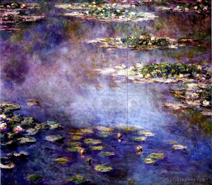 Claude Monet Oil Painting - Water Lilies 1906