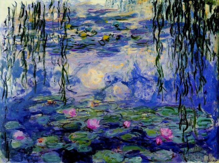 Claude Monet Oil Painting - Water Lilies II 1916