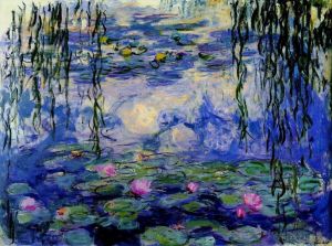 Artist Claude Monet's Work - Water Lilies II 1916