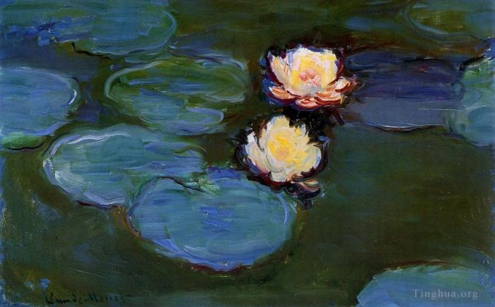 Claude Monet Oil Painting - Water Lilies II