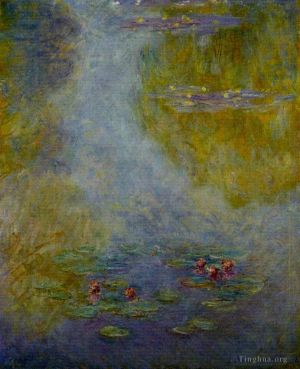Artist Claude Monet's Work - Water Lilies XIX