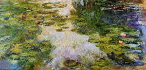Artist Claude Monet's Work - Water Lilies X