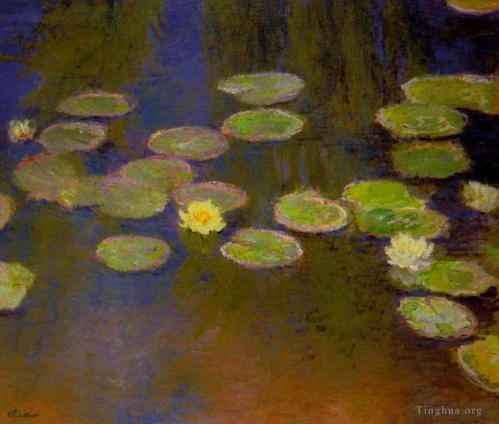 Claude Monet Oil Painting - WaterLilies
