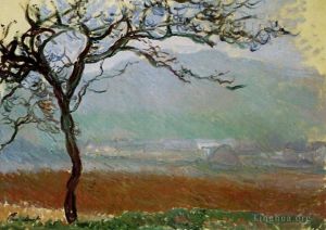 Artist Claude Monet's Work - Landscape at Giverny