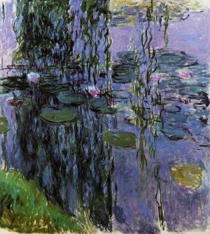 Artist Claude Monet's Work - Water Lilies XV