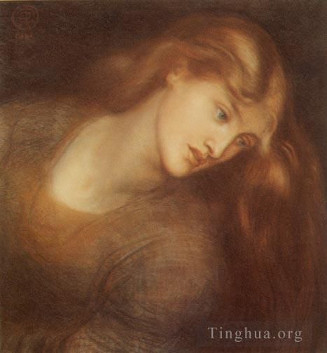 Dante Gabriel Rossetti Oil Painting - Aspecta Medusa