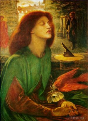 Artist Dante Gabriel Rossetti's Work - Beata Beatrix