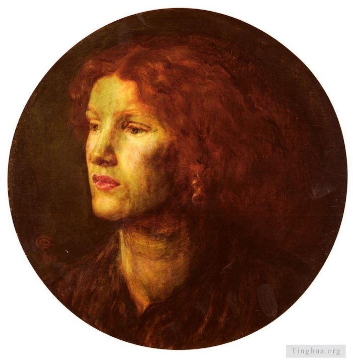 Dante Gabriel Rossetti Oil Painting - Charles Fanny Cornforth
