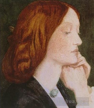 Dante Gabriel Rossetti Oil Painting - Elizabeth Siddal3