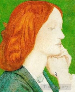 Artist Dante Gabriel Rossetti's Work - Elizabeth Siddal
