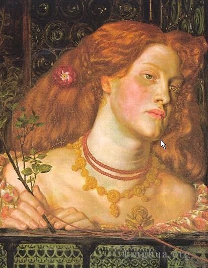 Dante Gabriel Rossetti Oil Painting - Fair Rosamund