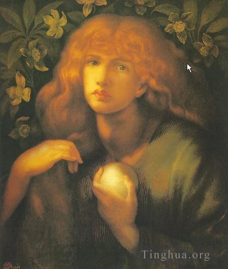 Dante Gabriel Rossetti Oil Painting - Mary Magdalen