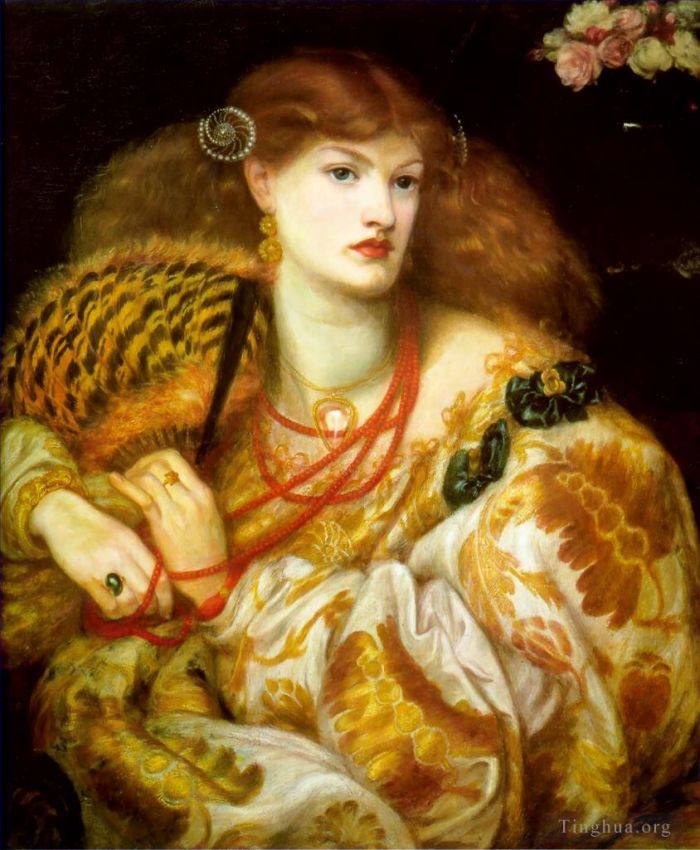 Dante Gabriel Rossetti Oil Painting - Mona Vanna