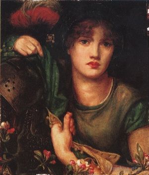 Artist Dante Gabriel Rossetti's Work - My Lady Greensleeves