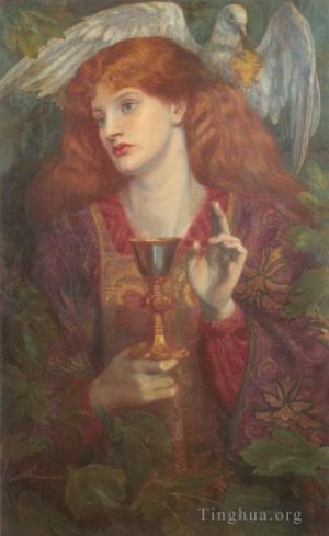 Artist Dante Gabriel Rossetti's Work - The Holy Grail