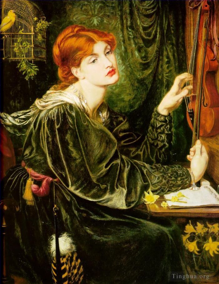 Dante Gabriel Rossetti Oil Painting - Veronica Veronese