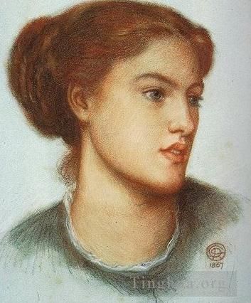 Dante Gabriel Rossetti Various Paintings - Ellen Smith