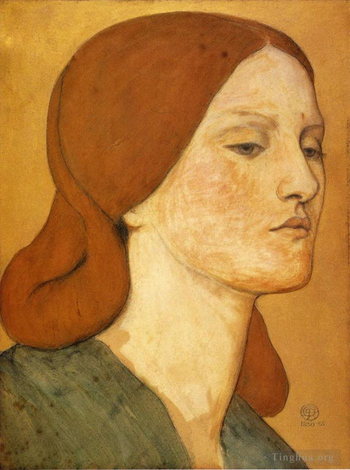 Dante Gabriel Rossetti Various Paintings - Portrait of Elizabeth Siddal3