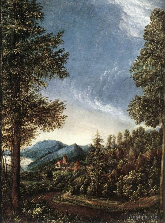 Denis van Alsloot Oil Painting - Danubian Landscape