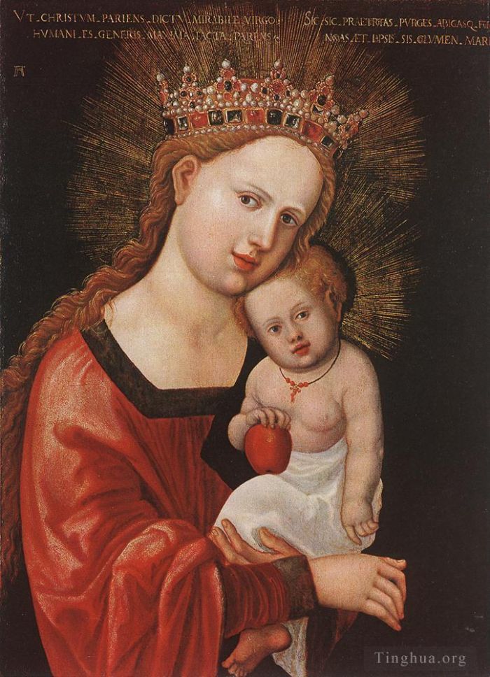Denis van Alsloot Oil Painting - Mary With The Child