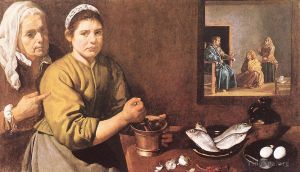 Artist Diego Velazquez's Work - Christ in the House of Mary and Marthe
