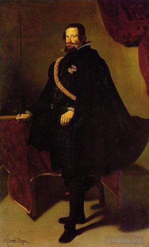 Artist Diego Velazquez's Work - Don Gaspar de Guzman Count of Olivares and Duke of San Lucar la Mayor