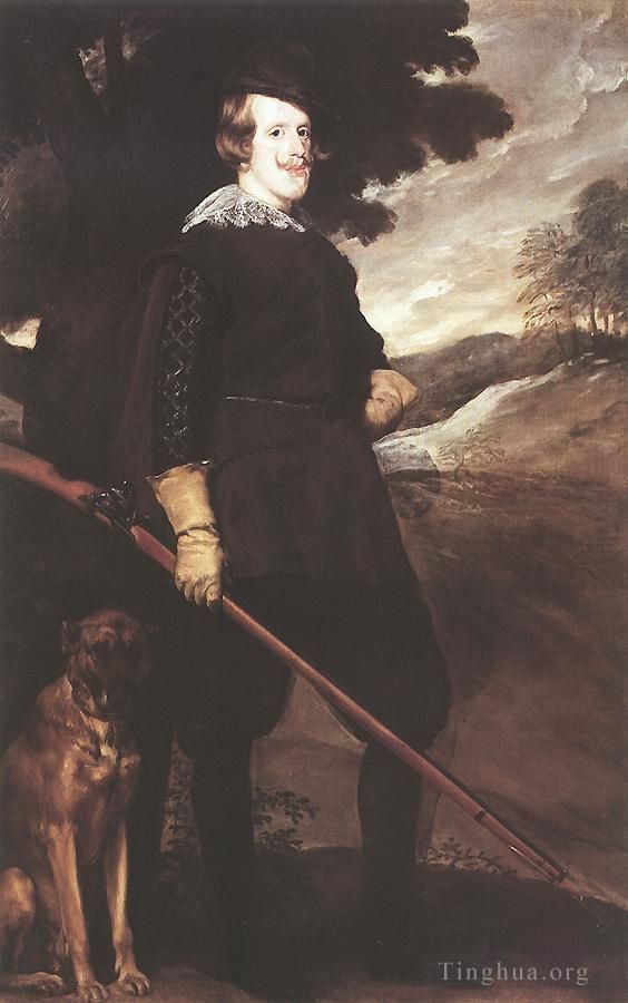 Diego Velazquez Oil Painting - King Philip IV as a Huntsman