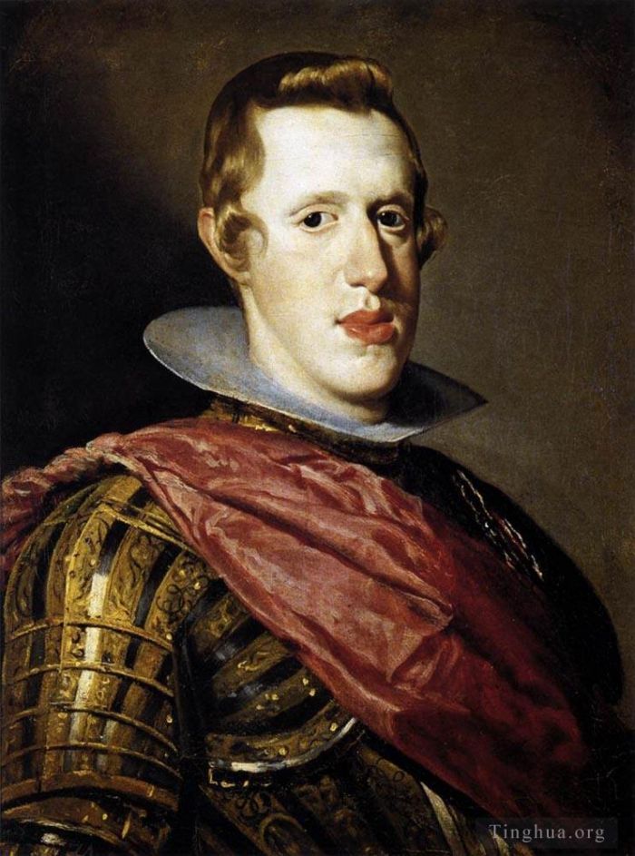Diego Velazquez Oil Painting - Philip IV In Armour 1628