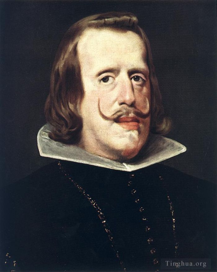 Diego Velazquez Oil Painting - Portrait of Philip IV