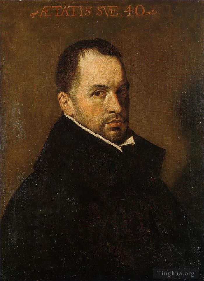 Diego Velazquez Oil Painting - Portrait of a Cleric