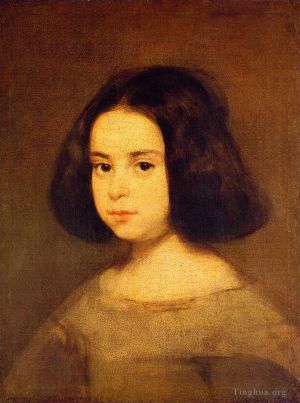 Artist Diego Velazquez's Work - Portrait of a Little Girl