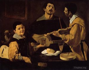 Artist Diego Velazquez's Work - Three Musicians aka Musical Trio