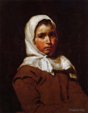 Artist Diego Velazquez's Work - Young Peasant Girl