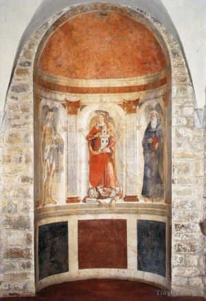 Artist Domenico Ghirlandaio's Work - Apse Fresco