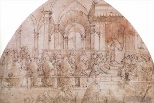 Artist Domenico Ghirlandaio's Work - Confirmation Of The Rule 1483