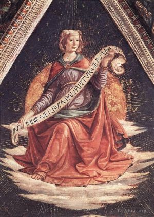 Artist Domenico Ghirlandaio's Work - Sibyl