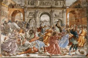 Artist Domenico Ghirlandaio's Work - Slaughter Of The Innocents