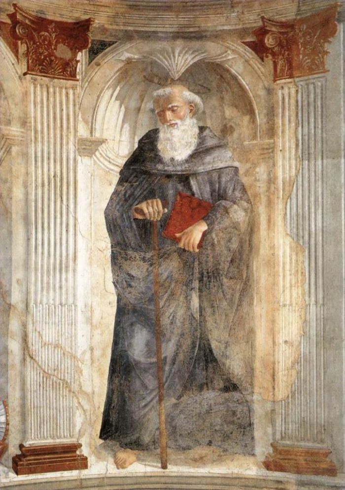 Domenico Ghirlandaio Various Paintings - St Anthony