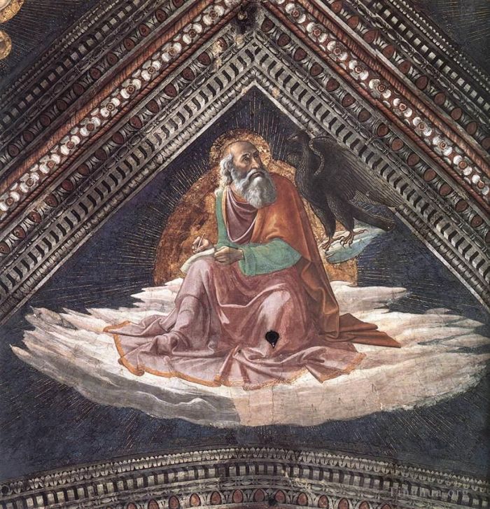 Domenico Ghirlandaio Various Paintings - St John The Evangelist